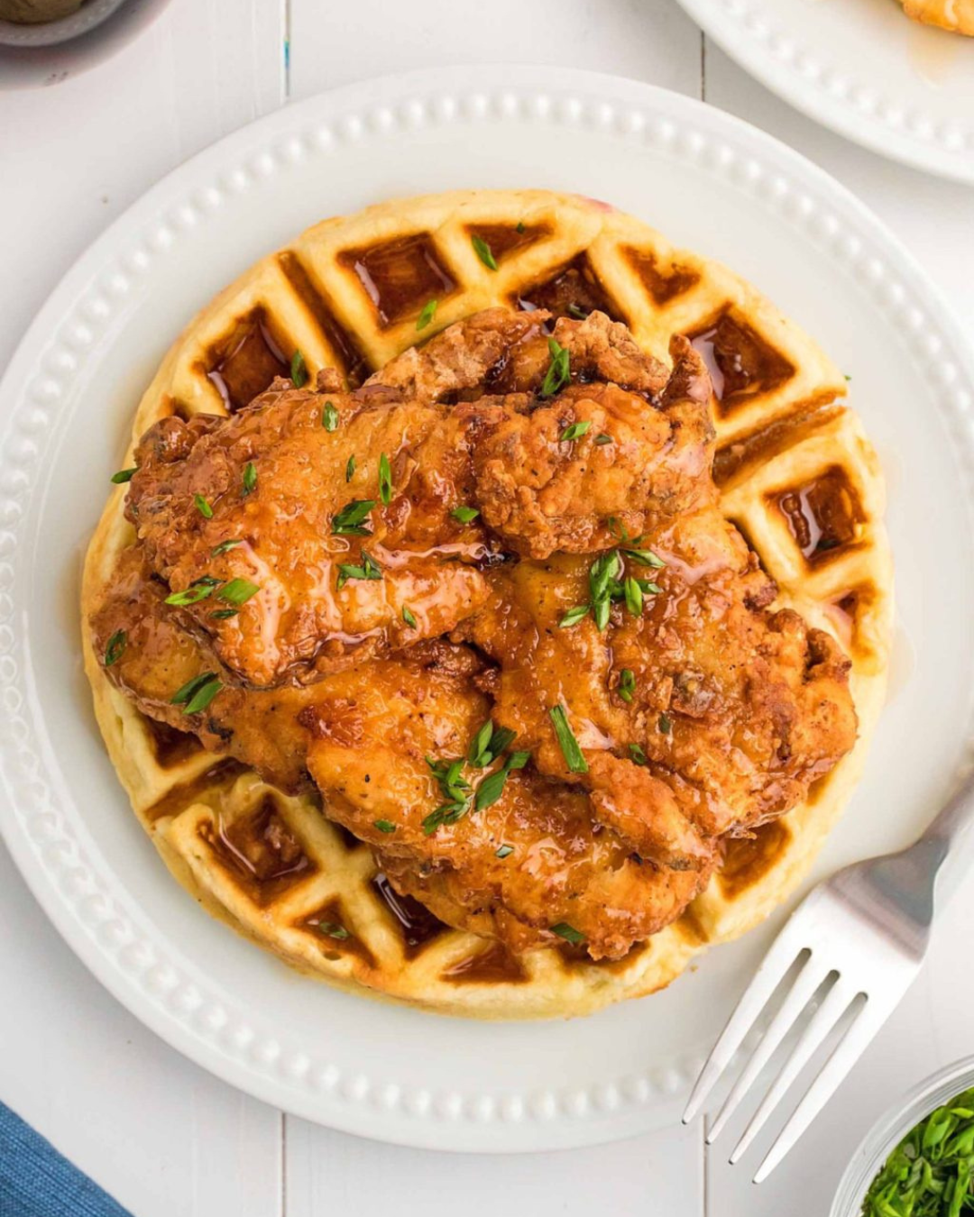 Southern-Style Crispy Chicken & Waffles