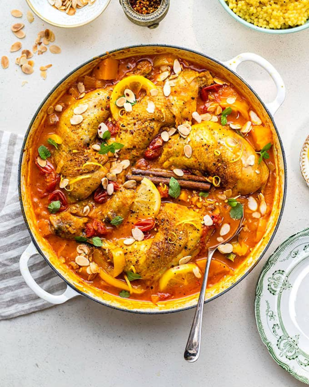 Moroccan Chicken Rice Tagine