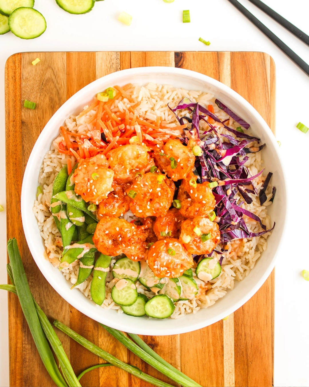 Bang Bang Shrimp Rice Bowls