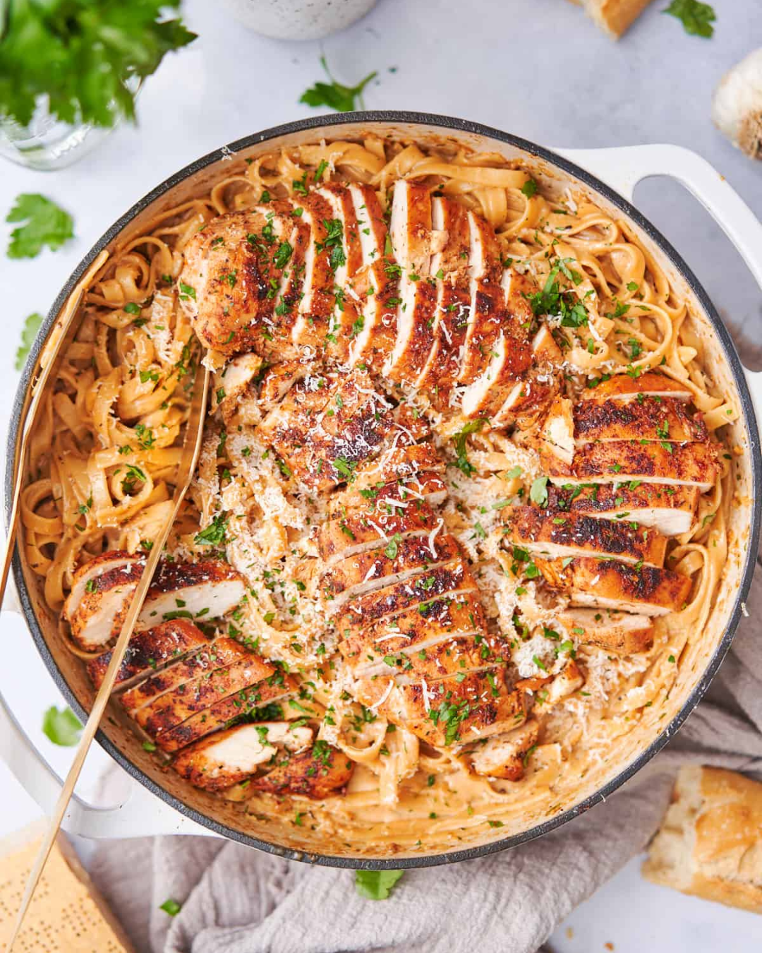 Creamy Cajun Chicken Pasta