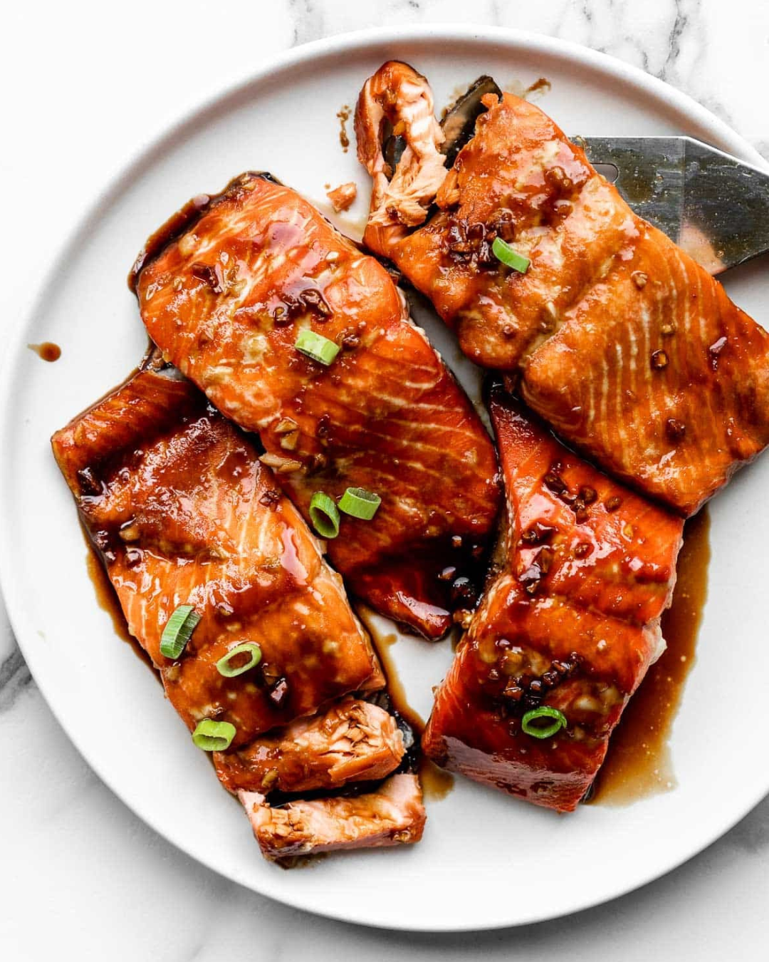 Crispy Honey Garlic Salmon