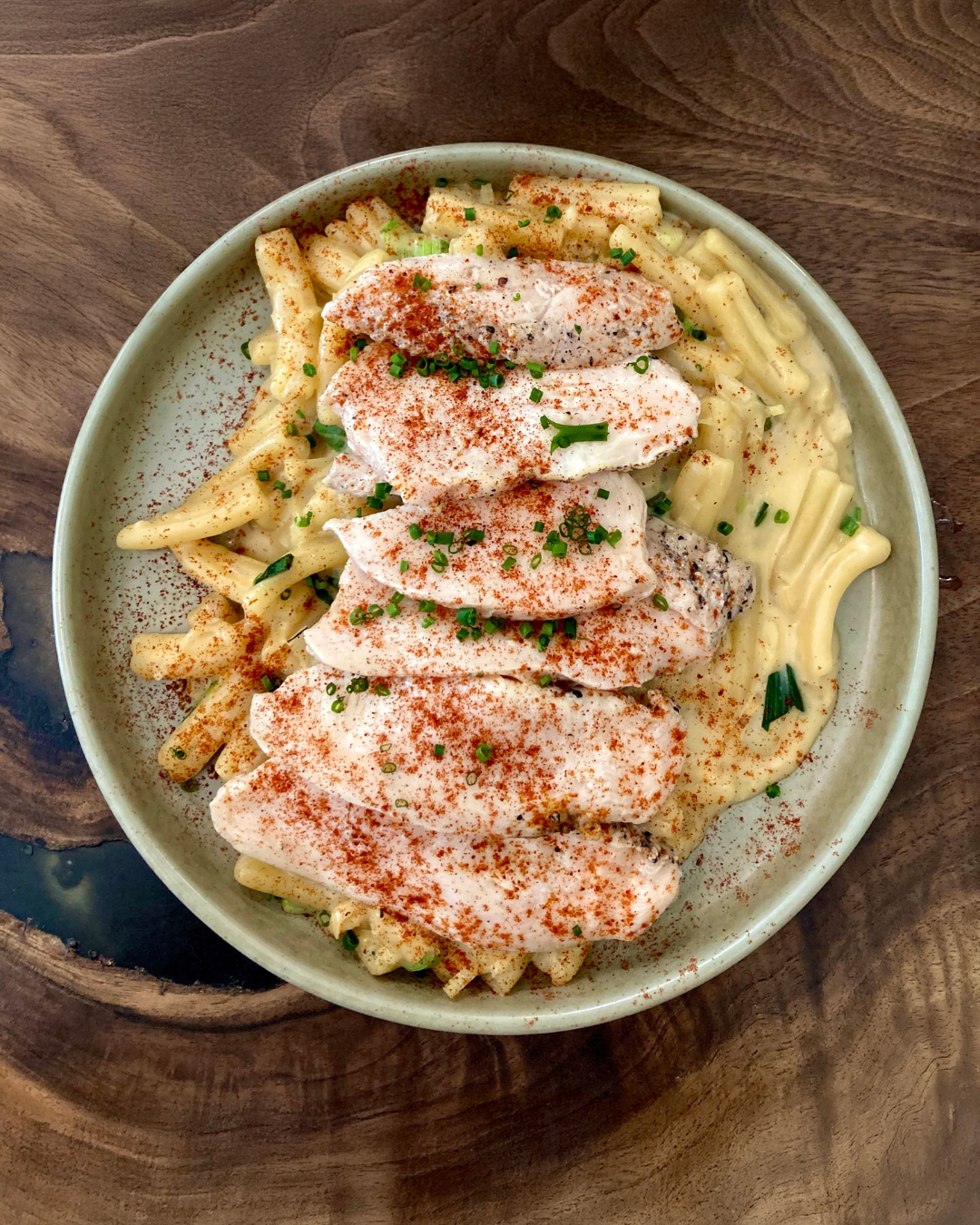 Chicken Alfredo Mac & Cheese